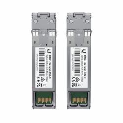 Ubiquiti UACC-OM-MM-10G-D-2 network transceiver module Fiber optic 10000 Mbit/s 850 nm (Ubiquiti SFP+ UACC-OM-MM-10G-D-2 Multi-Mode Fiber LC [2er-Pack] UF-MM-10G: SFP+, 10 Gbps)