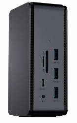 proxtend USB4 Dual 8K Docking Station, Dark Silver 
