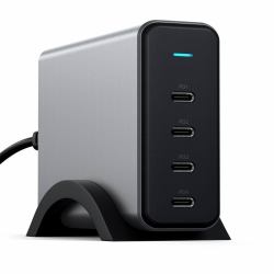 Satechi ST-UC165GM-EU mobile device charger Universal Black, Grey AC Fast charging Indoor (Satechi 165W GaN PD charger with 4 USB)