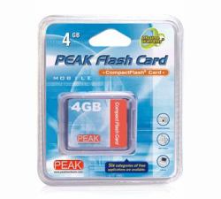 peak CompactFlash 4GB 