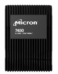 Micron 7450 PRO 960 GB U.3 PCI Express 4.0 NVMe 3D TLC NAND (Micron 7450 PRO - SSD - 960 GB - internal - 2.5" - U.3 PCIe 4.0 [NVMe])