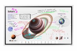 Samsung WM65B interactive whiteboard 165.1 cm [65"] 3840 x 2160 pixels Touchscreen Grey, White (WM65B 165.1 cm [65"] VA Wi-Fi - 500 cd/mÂ² 4K Ultra HD - Touchscreen 16/7 - Warranty: 36M)