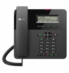 Unify OpenScape Desk Phone CP210 Analog telephone Black (OPENSCAPE DESKPHONE CP210)