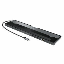 j5create JCD542-N USB-C® Dual HDMI™ Docking Station, includes 2x HDMI ports and 4x USB ports, ...