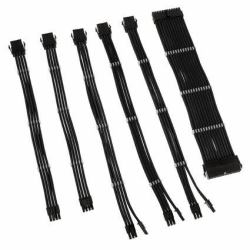 Kolink Core Adept Braided Cable Extension Kit - Black (Kolink Core Adept Braided Cable Extension Kit - Jet Black)