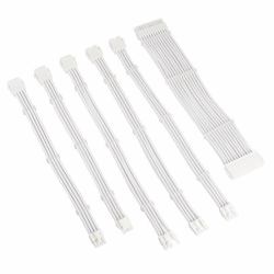 Kolink Core Adept Braided Cable Extension Kit - White (Kolink Core Adept Braided Cable Extension Kit - Brilliant White)