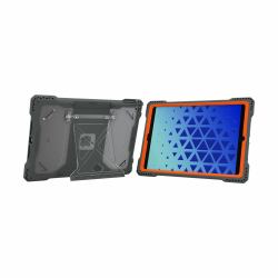 MAXCases Extreme-X2 25.9 cm [10.2"] Cover Grey, Orange, Transparent 