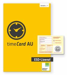 Reiner SCT timeCard AU, 50 employees, ESD, 1 year Commercial 1 license[s] Electronic Software Dow...