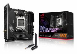 ASUS ROG STRIX B650E-I GAMING WIFI AMD B650 Socket AM5 mini ITX (ASUS ROG STRIX B650E-I GAMING WIFI AM5 Motherboard)