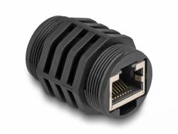 DeLOCK RJ45 Cat.6A Built-in module IP67 dust and waterproof (Delock netvÃ¦rkskobling - sort)