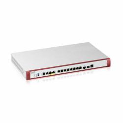 Zyxel USGFLEX700H hardware firewall 15 Gbit/s (USG FLEX700 H SERIES - USER-DEFINABLE PORTS WITH 2X2.5G)