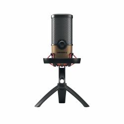CHERRY UM 9.0 PRO RGB Black, Copper Table microphone (CHERRY UM 9.0 PRO RGB - Mikrofon - Schwarz, Bronze)