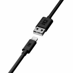 Juice JUI-CABLE-LIGHT-3M-RND-ECO-BLK Black 