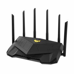 ASUS TUF Gaming AX6000 wireless router Gigabit Ethernet Dual-band [2.4 GHz / 5 GHz] Black (Tuf Gaming Ax6000 - [Tuf-Ax6000] Wireless Router - Gigabit Ethernet Dual-Band [2.4 Ghz / 5 Ghz] Black - Wa...