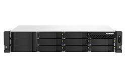 QNAP TS-864EU-RP NAS Rack [2U] Intel® Celeron® N5095 8 GB DDR4 0 TB QNAP Turbo System Black (2U 8-bay short depth 12 rackmount NAS Intel Celeron N5095 quad-core 8 GB onboard not expandable 8 x 3....