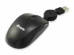 Equip 245103 mouse Travel Ambidextrous USB Type-A Optical 1000 DPI 