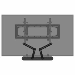 SANUS Soundbar Mount Designed for Sonos RayTM (SANUS WSSAFM1-B2 hÃ¸jttalerstativ Tv be)