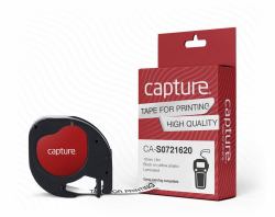 capture CA-S0721620 label-making tape Black on yellow 