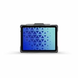 MAXCases Shield Extreme-X2H for iPad 10 & 11th gen [2022] [Black Bezel-Grey case] (Shield Extreme-X2-H with Hand Strap for iPad 10/11th gen [Black Bezel-Gray Case])