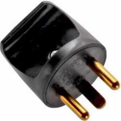 Microconnect GRUEDBSPS power plug adapter Type K [DK] Black (EDB Plug, Black - Warranty: 300M)