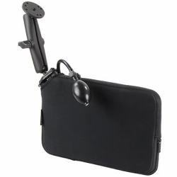 RAM Mounts Tough-Wedge Mount with Round Plate & Expansion Pouch (UNPKD RAM TOUGH WEDGE PUMP - LNG ARM BASE - Warranty: 1188M)