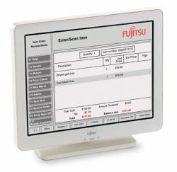 Fujitsu D25 POS monitor 38.1 cm [15"] 1024 x 768 pixels Touchscreen (D25 15 Inch LED RES TOUCH - WHITE - Warranty: 3M)