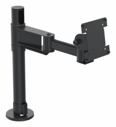 Ergonomic Solutions SpacePole POS Screen Mount with 300mm Elbow Arm (SPACEPOLE SCREEN MOUNT WITH - 300MM ELBOW ARM - BLACK)
