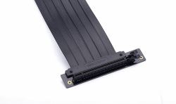 Phanteks PH-CBRS_FL22 internal power cable 0.22 m (Phanteks 220mm Flatline PCI-E x16 Riser Cable 90 Degree Adapter)