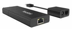 Yealink USB2CAT5E-EXT Network transmitter & receiver Black 