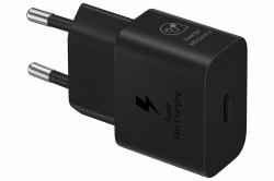 Samsung EP-T2510 Smartphone Black AC, USB Fast charging Indoor (25W Power Adapter Black - Warranty: 24M)