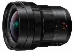Panasonic H-E08018E camera lens Black (H-E08018E - LEICA DG Vario Elmarit Micro Four Thirds 8 - 18mm Wide Zoom Lens / 16 - 36mm [35mm Camera Equiv.])