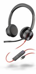 HP Poly Blackwire 8225 - Headset - kabelgebunden - USB-C