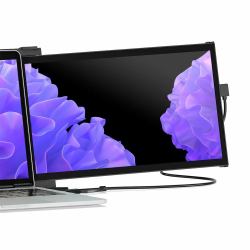 Google Mobile Pixels Duex Plus DS Portable monitor Black 33.8 cm [13.3"] LCD 1920 x 1080 pixels 