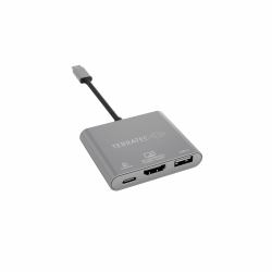 Terratec Connect C3 USB 3.2 Gen 1 [3.1 Gen 1] Type-C Silver 