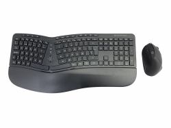 Conceptronic ORAZIO ERGO Wireless Ergonomic Keyboard & Mouse Kit, Spanish layout 