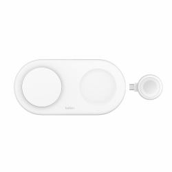 Belkin WIZ022myWH Freestanding Plastic White (PRO 3IN1 15W MAGNETICCHARGINGPAD WHT)
