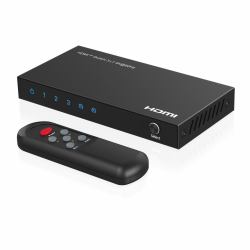 Microconnect MC-HDMISWITCH0301-4K video switch (4K@60Hz HDMI Switch 3x1, HDCP - 2.2, w/ Remote control - Warranty: 300M)