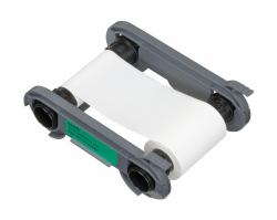 Evolis WHITE Monochrome Ribbon - up - to 1000 prints / roll - Warranty: 3M