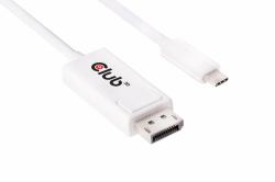CLUB3D USB 3.1 Type C Cable to DisplayPort 1.2 UHD Adapter 