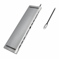 LogiLink UA0373 laptop dock/port replicator Wired USB 3.2 Gen 1 [3.1 Gen 1] Type-C Aluminium 