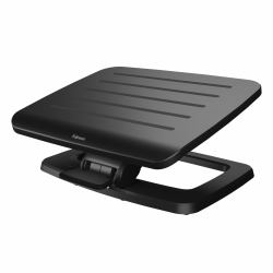 Fellowes Foot Rest Under Desk - Hana LT Foot Support Ergonomic Foot Rest - Foot Rest Stool for Office & Home Use - Black (Fellowes Hana LT Footrest Black)