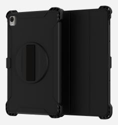 Nokia 8P00000291 tablet case 26.4 cm [10.4"] Folio Black (HMD T21 rugged case with hand strap)