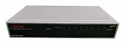 Longshine 8-Port 10/100/1000 Mbit/s Desktop Unmanaged Gigabit Ethernet [10/100/1000] Silver 