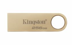 Kingston Technology DataTraveler 256GB 220MB/s Metal USB 3.2 Gen 1 SE9 G3 (Kingston DataTraveler SE9 G3 256GB USB 3.2 USB Flash Drive, Gold)