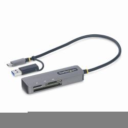 StarTech.com FCREADMICRO3V2 card reader USB 3.2 Gen 1 [3.1 Gen 1] Type-C Grey (USB MULTI-MEDIA CARD READER - - SD/MICROSD/COMPACTFLASH USB ADAP)