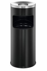 Durable Square Ashtray Bin 17L Charcoal