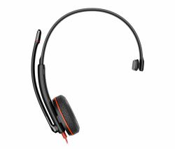 HP Poly Blackwire 3210 Monaural USB-C Headset +USB-C/A Adapter [Bulk] 