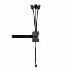 Lian Li PW-U2HB internal USB cable (Lian USB 2.0 1-to-3 HUB Controller Hub)