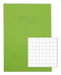 RHINO A4 Exercise Book (RHINO A4 Exercise Book 64 Page Light Green S10 [Pack of 50])