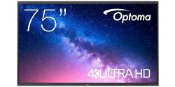 Optoma 5753RK interactive whiteboard 190.5 cm [75"] 3840 x 2160 pixels Touchscreen (5753RK 75 INTERACTIVE FLAT PAN)